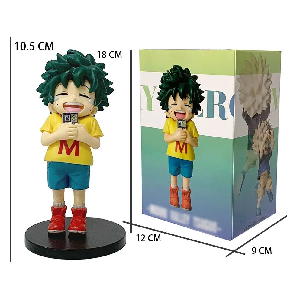 12cm Hot My Hero Academia Childhood Izuku Midoriya Childhood Katsuki Bakugo Figure Model Decoration Doll Gift