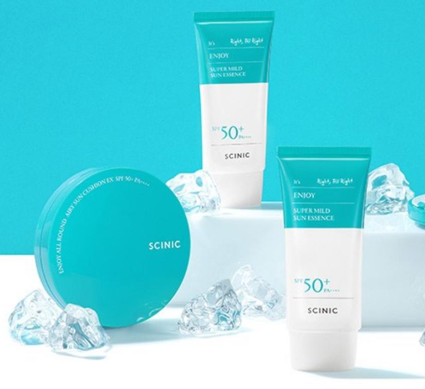 [SCINIC] Солнцезащитный крем Enjoy All Round Airy 25 г SPF50+ PA++++