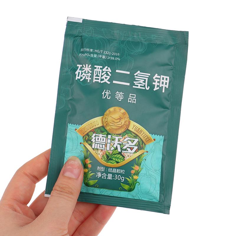 1 шт. 30 г калия дигидрофосфата поверхностного удобрения листьев способствует росту растений бонсай цветочное комплексное удобрение