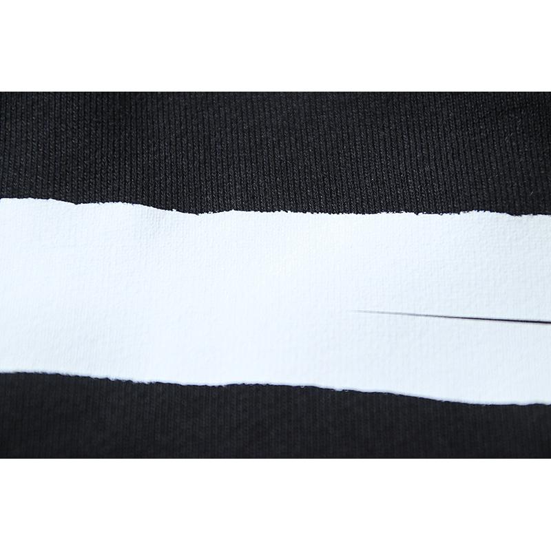 1210 Off-White 2026 Spring/Summer New OW Graffiti Slant Stripe Printed Men's and Women's Casual Loose Shorts