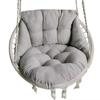 Hammock Chair Cushion, Hanging Basket Egg Chair Cushion Round Seat Thick Nest Back Pillow Suitable for Courtyard Garden