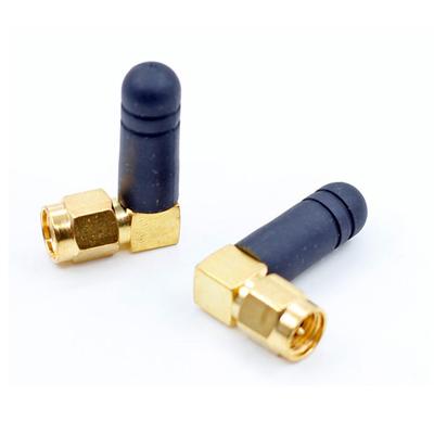 2 шт. мини резиновая 3Dbi 2.4Ghz Wifi антенна SMA Male маршрутизатор Bluetooth антенны
