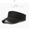 Sport Sun Hat Outdoor Breathable Sun Protection Tennis Empty Top Running Hat Anti UV Golf Adjustable Sunscreen Beach Visor