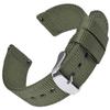 18/20/22mm With Steel Metal Needle Buckle Canvas Watch Strap Outdoor Sports Strap Nylon Watch Band