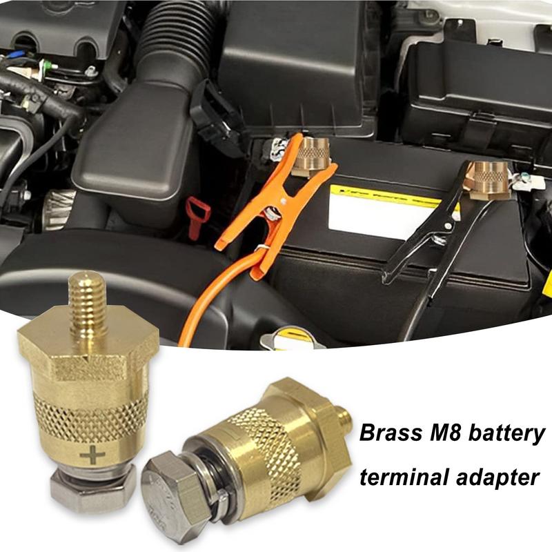 Battery Terminal Connector Versatile Battery Charging Post Threaded Terminal Stud End Metal Battery Terminal Charging Posts