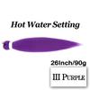 Braiding Hair Pre-stretched 26 Inch Purple Hair Extensions for Crochet Braids Synthetic Hair DIY Pink Red Jumbo Ponytail Braid