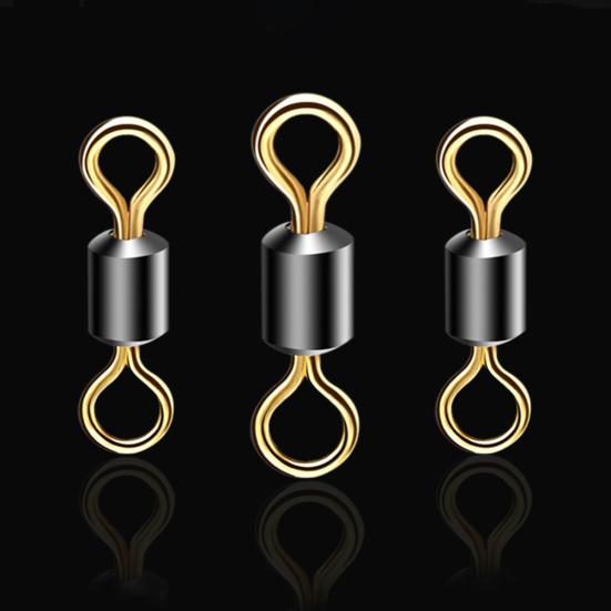 50Pcs Stainless Steel 8 Shape Fish Barrel Bearing