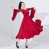 Новое платье для бальных танцев вальса по национальному стандарту - Современная юбка с большим взмахом для соревнований