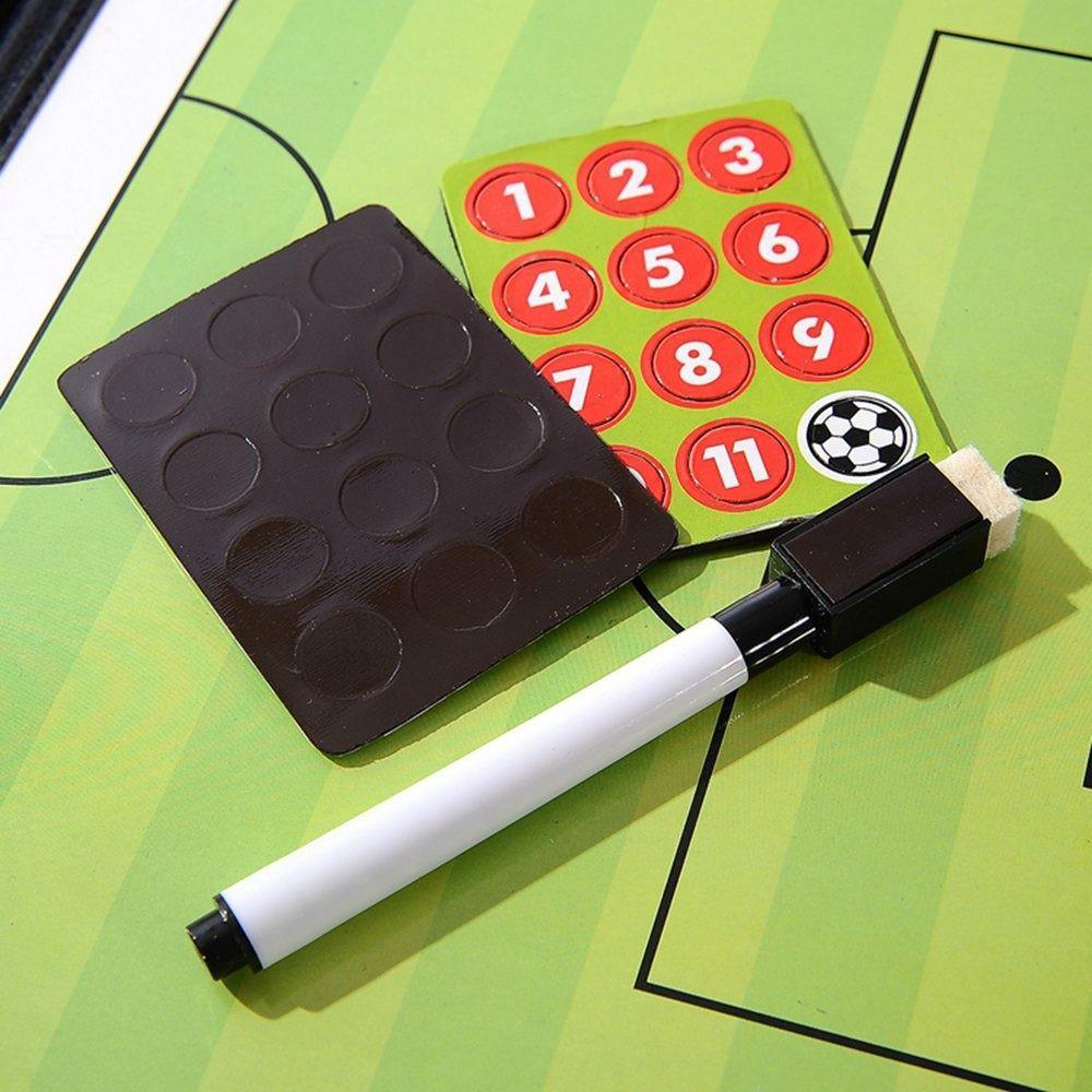 PU Football Strategy Tool Magnetic Chess Magnetic Tactics Board  Ideal for Technical Training