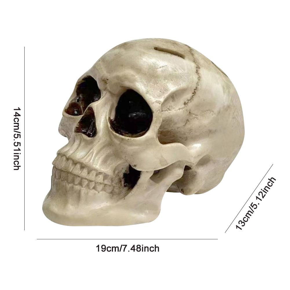 Skull Shaped Knife Block Personalized Skeleton Knife Rack Skull Knife Stand for Kitchen Cutlery Display Organizer