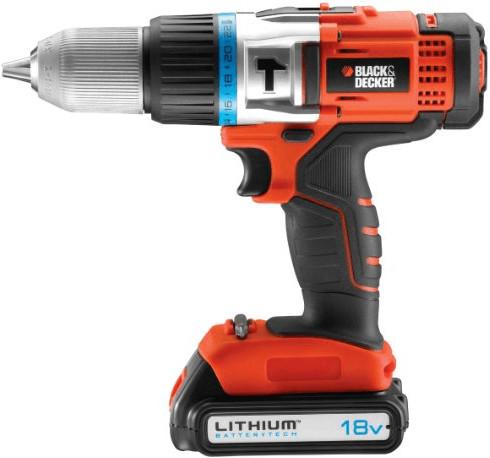 Ударный шуруповёрт Black & Decker EGBHP188 K