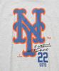 NEW ERA Mlb New York Mets Player Signature T-Shirt Heather Grey