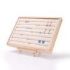 1PCS Simple Wooden Multi-colour Ring Tray Earring Jewellery Storage Display Tray Ring and Earring Display Tray