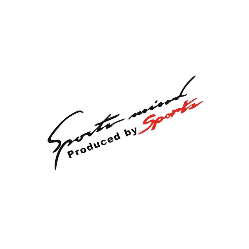 Sports Mind Decal Наклейка на капот кузова автомобиля Наклейка на окно Универсальная виниловая графика Тюнинг автомобиля Внешние детали Наклейка на автомобиль
