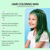 Детский воск для волос, временный воск для волос, натуральная окраска для причесок, для мужчин и женщин, для вечеринок, косплея, 60 г