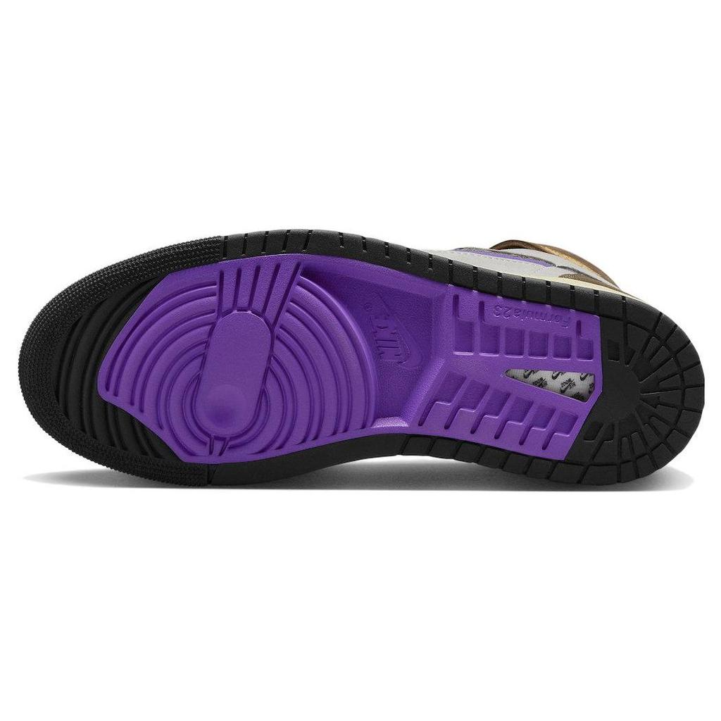 Мужские кроссовки Air Jordan 1 High Zoom Comfort 2 Palomino коричневые Wild-Berry Desert DV1307-205