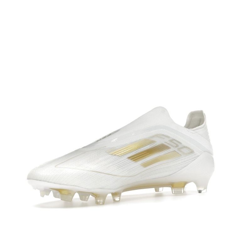 Adidas Adizero F50 Elite Laceless FG Dayspark Pack Unisex Sneakers White Cloud-White Gold-Metallic IE3183