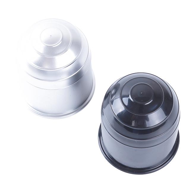 Практичный автоматический черный пластиковый чехол для фаркопа с шариком, защитная крышка для автомобильного сцепного устройства