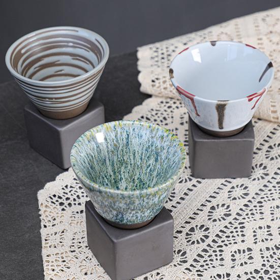 200 мл керамическая воронка для кофе с основанием, термостойкая кружка ручной работы в японском стиле для латте, капучино, чая, эспрессо, коническая кружка, подарок на день рождения