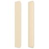 Tête de lit - Maison Exclusive - Oreilles - Crème - Hauteur réglable (147 x 16 x 118/128 cm)