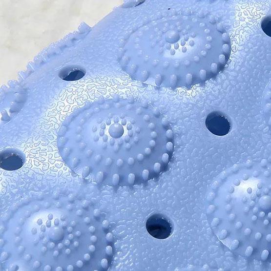 Нескользящий коврик для ванной комнаты без запаха, для ванной, душа, большая присоска, массажная подушечка для ног, гигиенический коврик с интервалом для воды