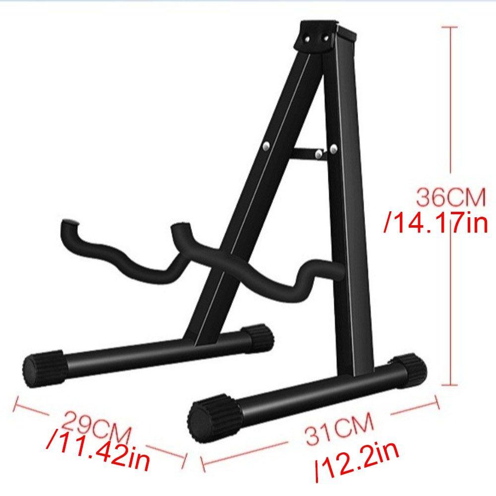 Metal Universal a Frame Floor Stand a-Frame Portable Guitar Rack Electric Guitar Bracket Banjo