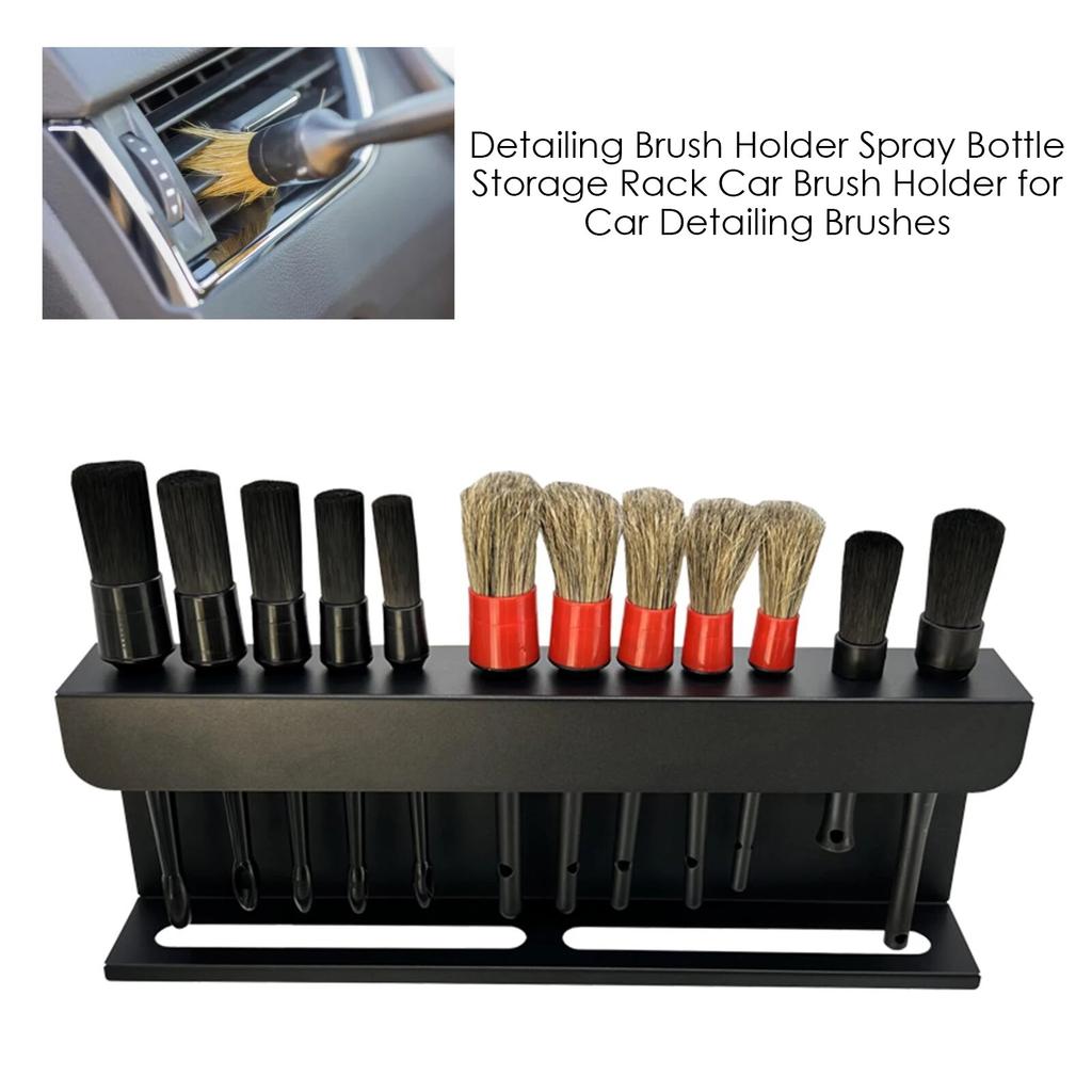 Держатель для щеток для мытья автомобиля, стойка для хранения распылителей, держатель для автомобильных щеток для мытья автомобиля, щетки для мытья автомобиля, техническое обслуживание автомобиля