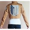 Attack On Titan Cosplay Survey Corps Jacket, Levi Mikasa Eren Anime Short Coat