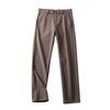 Upgrades/Four-Proof Black Technology, Thickened Composite Warm Fleece Men's Autumn and Winter Business Commuting Casual High-Elasticity Trousers