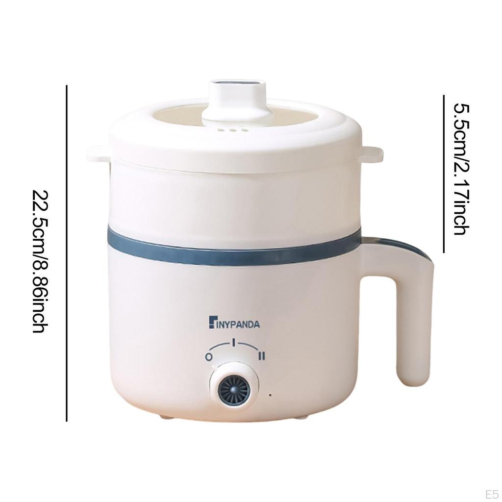 Электрическая плита Мини-кастрюля Антипригарная Портативная Рисоварка Малая Бытовая Техника для Приготовления на Пару