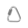 Hiking Climbing Equipment Kettle Buckle Chain Keychain Snap Clip Hanging Hook Triangle Carabiner