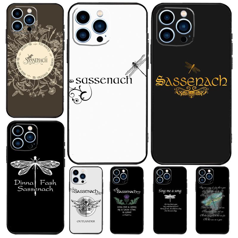 Чехол Outlander Sassenach Dragonfly для iPhone 11 12 13 14 15 16 Pro Max 15 16 Plus 13 12 Mini X XS XR