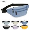 Unisex Waist Bag Chest Bag Crossbody Bag Hip Waist Pack Belt Purse Canvas