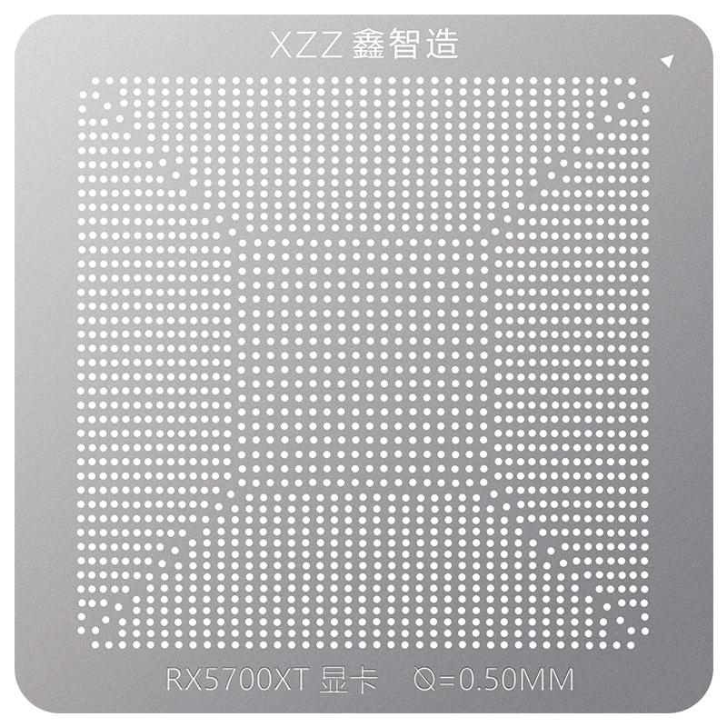 1 шт. XZZ трафарет для паяльных шариков/паяльной пасты для GTX1650 RX580 RTX4070 RTX3050 RX5700XT GTX1080TI SR2WB Прямой нагрев BGA шаблон