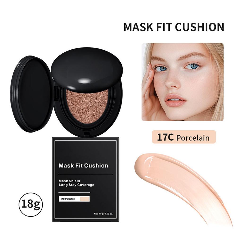 Concealer Hydrating Cushion Foundation Black Cushion Foundation Lightweight Moisturizing High Coverage Non Floating Powder Glossy Hydrating Foundation