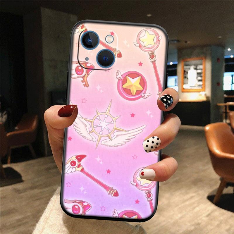 Чехол для телефона TR7 C-Cardcaptor S-Sakura Shell для OPPO A40 A60 A80 A15 A16 A16K A12 A17 A17K A54 A54S A53 A53S A55 A56 A57 A98 F23
