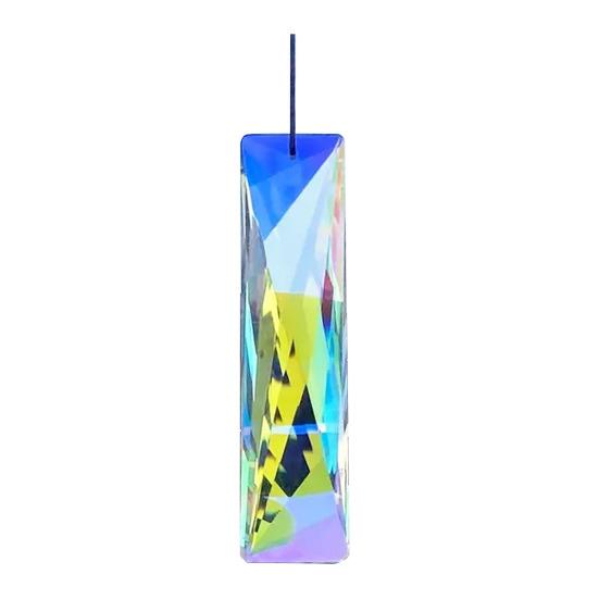 Faux Crystal Suncatcher Window Rainbow Maker Handmade Glass