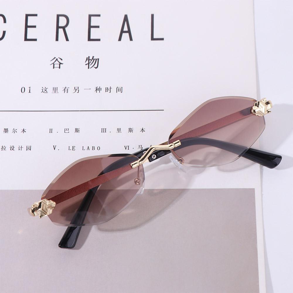 Безрамочные многоугольные велосипедные очки UV400 Устойчивые к УФ-излучению Велосипедные очки Ромбовидные солнцезащитные очки Праздник