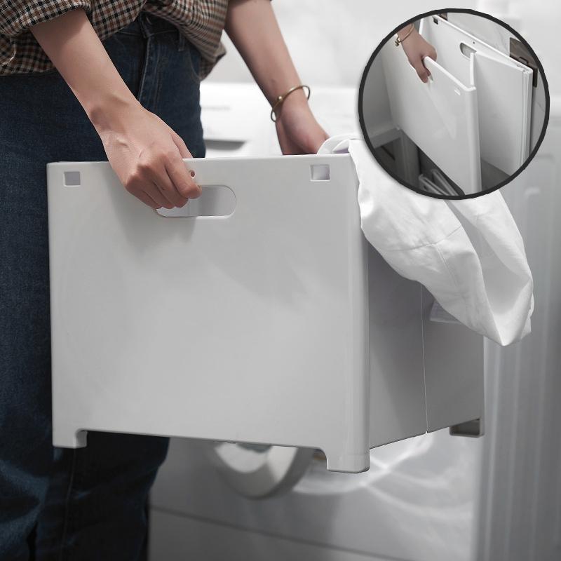 Настенная корзина для грязного белья, переносная пластиковая домашняя складная корзина для белья, корзина для хранения игрушек, для хранения в ванной