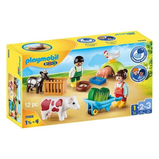 Playmobil 1 2 3 Fun Farm 71158, популярные игрушки в Корее