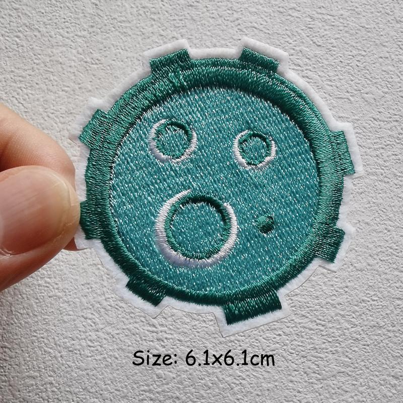 DIY UFO Patch Iron On Patches On Clothes Heat-adhesive Embroidered Patches For Clothing Alien Patch For Clothes Jackets