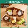 Nut Plush Keychain With Pp Cotton Filling For Gift Collectors