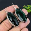 Chrome Diopside Gemstone 925 Sterling Silver Gift Jewelry Earring 2.17"