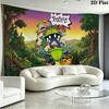 Rugrats Wall Tapestry Aesthetic Wall Hanging Printed Fabric Blanket Decorative Tapestries for Bedroom Living Room Home Decor
