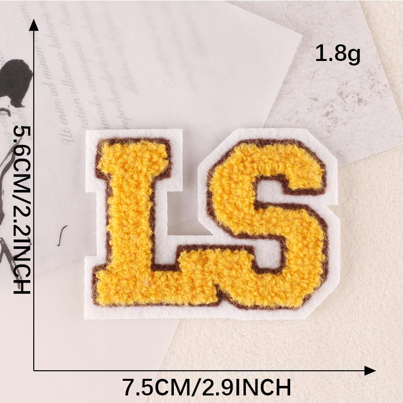 Вышитая этикетка с английскими буквами, нашивка на полотенце, вышитый значок, тканевая этикетка, аксессуары для одежды, сшитая своими руками, вышитая наклейка на ткань