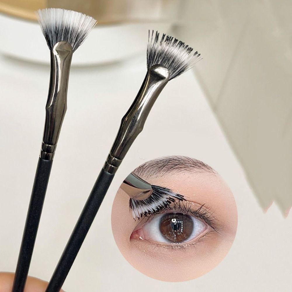 Fine Fan-shaped Eyelash Brush Clearly Rooted Mascara Fan Brush Sunflower Lash Brush Women