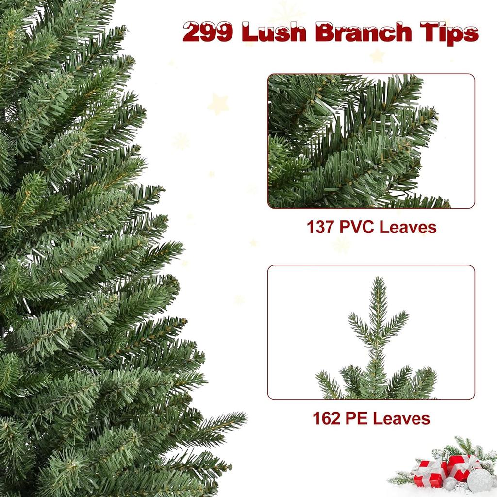 Artificial Christmas Tree, High Quality Fir Tree, Suitable For Home And Party Decoration Christmas Decorations