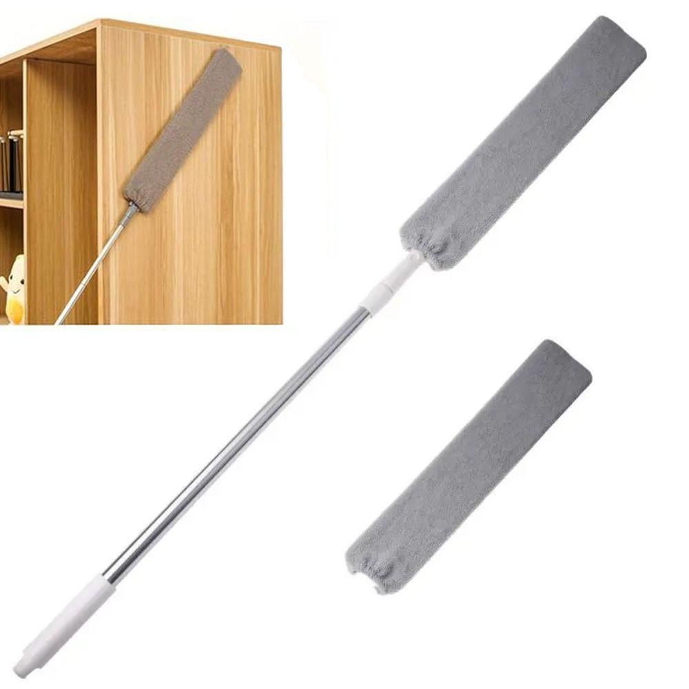 Microfiber Head Long Handle Cleaning Mop Retractable Window Duster Scrubber  Bedroom Floor