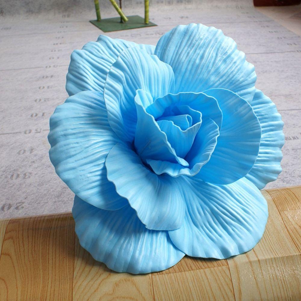 Silk PE Foam Rose 30cm Rose Branch NEW Simulation Rose Flowers Garden