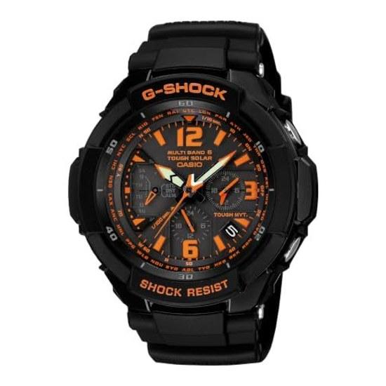 Casio Wristwatch G-Shock GRAVITYMASTER Radio Solar GW-3000B-1AJF Mens Black